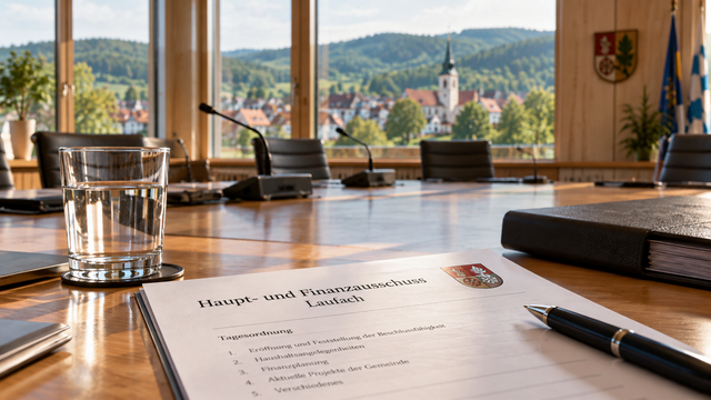 Sitzung des Haupt- und Finanzausschusses Laufach